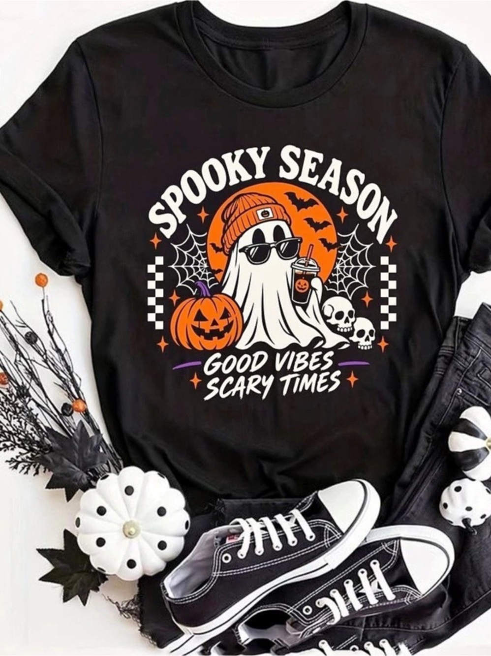 Gildan Spooky Season Ghost t-shirt unisex